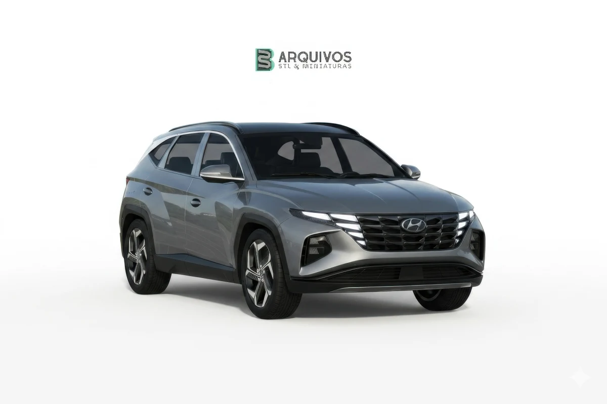 Modelo 3D STL - Hyundai Tucson 2021 — foto 5